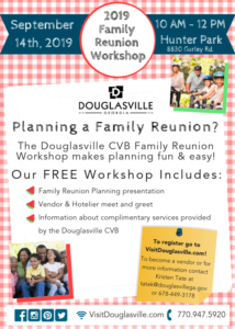 Family Reunion Workshop @ Hunter Park