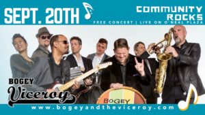 Community Rocks featuring Bogey and the Viceroy @ O'Neal Plaza | Douglasville | Georgia | United States