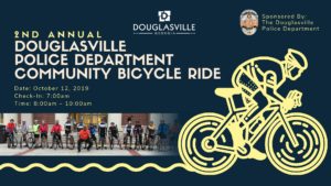 2nd Annual Douglasville Police Department Community Bicycle Ride @ Douglasville Police Department | Douglasville | Georgia | United States