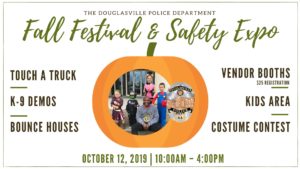 Douglasville Police Department Fall Festival & Safety Expo @ Douglasville Police Department | Douglasville | Georgia | United States