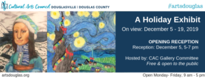 DC Students Winter Art Competition Exhibit @ Cultural Arts Council Douglasville/Douglas County