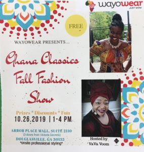 Ghana Classics Fall Fashion Show @ Wayowear | Douglasville | Georgia | United States
