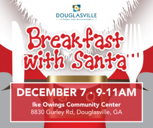 Breakfast with Santa @ Hunter Park | Douglasville | Georgia | United States