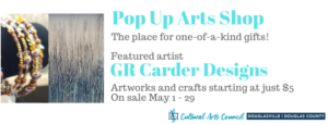 June Pop Up Arts Shop @ Cultural Arts Council of Douglasville/Douglas County | Douglasville | Georgia | United States