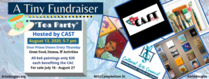 6x6 Tiny Fundraiser Tea Party Reception @ Cultural Arts Center of Douglasville/Douglas County | Douglasville | Georgia | United States
