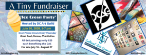 6x6 Tiny Fundraiser Ice Cream Party @ Cultural Arts Center of Douglasville/Douglas County | Douglasville | Georgia | United States