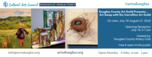 Exhibit - Douglas County Art Guild Swaps with Carrollton Art Guild @ Cultural Arts Center of Douglasville | Douglasville | Georgia | United States