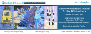Winter Wonderland Exhibit, Art by DC Students @ Cultural Arts Center of Douglasville/Douglas County | Douglasville | Georgia | United States