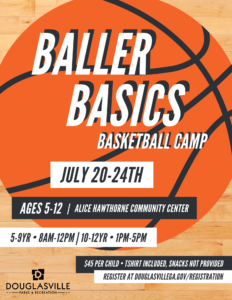 Baller Basics Basketball Camp @ Alice Hawthorne Community Center | Douglasville | Georgia | United States