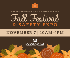 PD Fall Festival & Safety Expo @ Douglasville Police Department | Douglasville | Georgia | United States