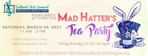 Mad Hatter's Tea Party @ Cultural Arts Council Douglasville/Douglas County | Douglasville | Georgia | United States