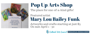 April Pop Up Arts Shop @ Cultural Arts Council Douglasville/Douglas County | Douglasville | Georgia | United States