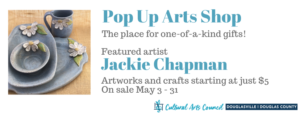 May Pop Up Arts Shop @ Cultural Arts Council Douglasville/Douglas County | Douglasville | Georgia | United States
