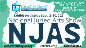 National Juried Arts Show @ Cultural Arts Center of Douglasville, GA. 30134 | Douglasville | Georgia | United States