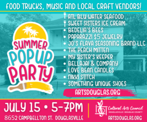 Summer Pop Up Party @ Cultural Arts Center of Douglasville, GA. 30134 | Douglasville | Georgia | United States