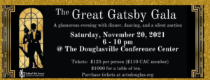 Annual Gala & Silent Auction - The Great Gatsby @ Douglasville Conference Center | Douglasville | Georgia | United States