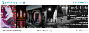 Tunnels of Light Photography Exhibit @ Cultural Arts Center of Douglasville, GA. 30134 | Douglasville | Georgia | United States