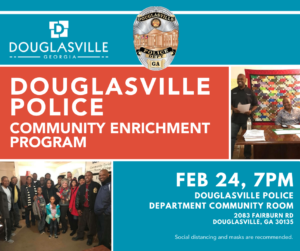 DPD Community Enrichment Meeting @ Douglasville Police Department Community Room