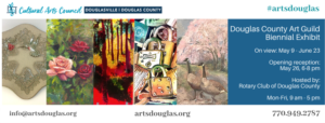 Douglas County Art Guild Biennial Exhibit Reception @ Cultural Arts Center of Douglasville, GA. 30134 | Douglasville | Georgia | United States