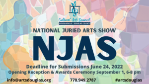 National Juried Arts Show Registration Deadline @ Cultural Arts Center of Douglasville, GA. 30134 | Douglasville | Georgia | United States