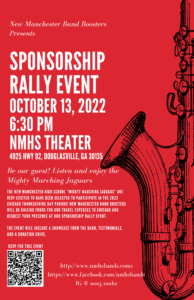 New Manchester Mighty Marching Jaguars Sponsorship Rally @ New Manchester High School Theater | Douglasville | Georgia | United States