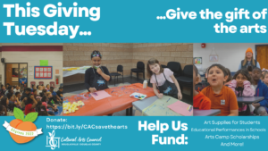 Giving Tuesday - Give the Gift of the Arts @ Cultural Arts Center | Douglasville | Georgia | United States