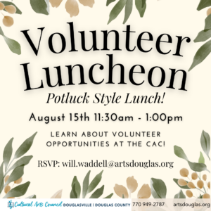 Volunteer Luncheon @ Cultural Arts Center | Douglasville | Georgia | United States