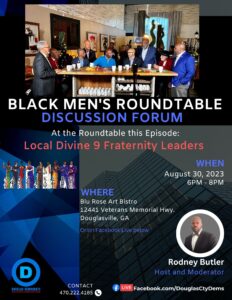 Black Men's Roundtable @ Blu Rose Art Bistro | Douglasville | Georgia | United States